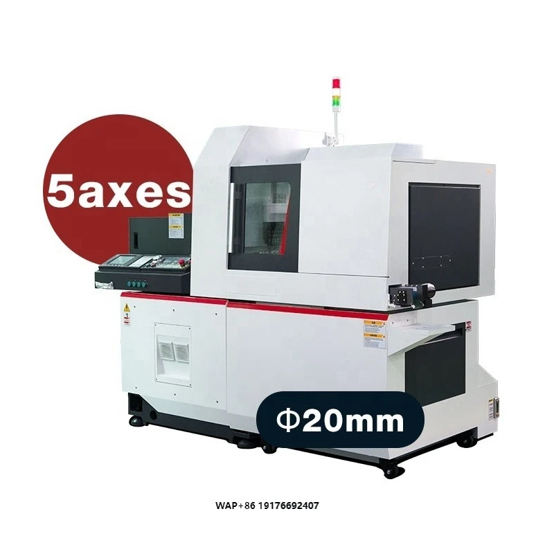 5 Axis Opposed Gang Tool CNC Lathe with 21 Tools High Precision Type CNC Lathe for Complex Small Parts Machining