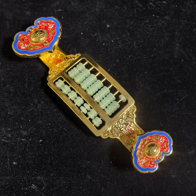 

Антикварные изделия ручной работы: малый счетный калькулятор «Руйи», подарок, товар для прямых трансляций, сувенир, украшение «Руйи»