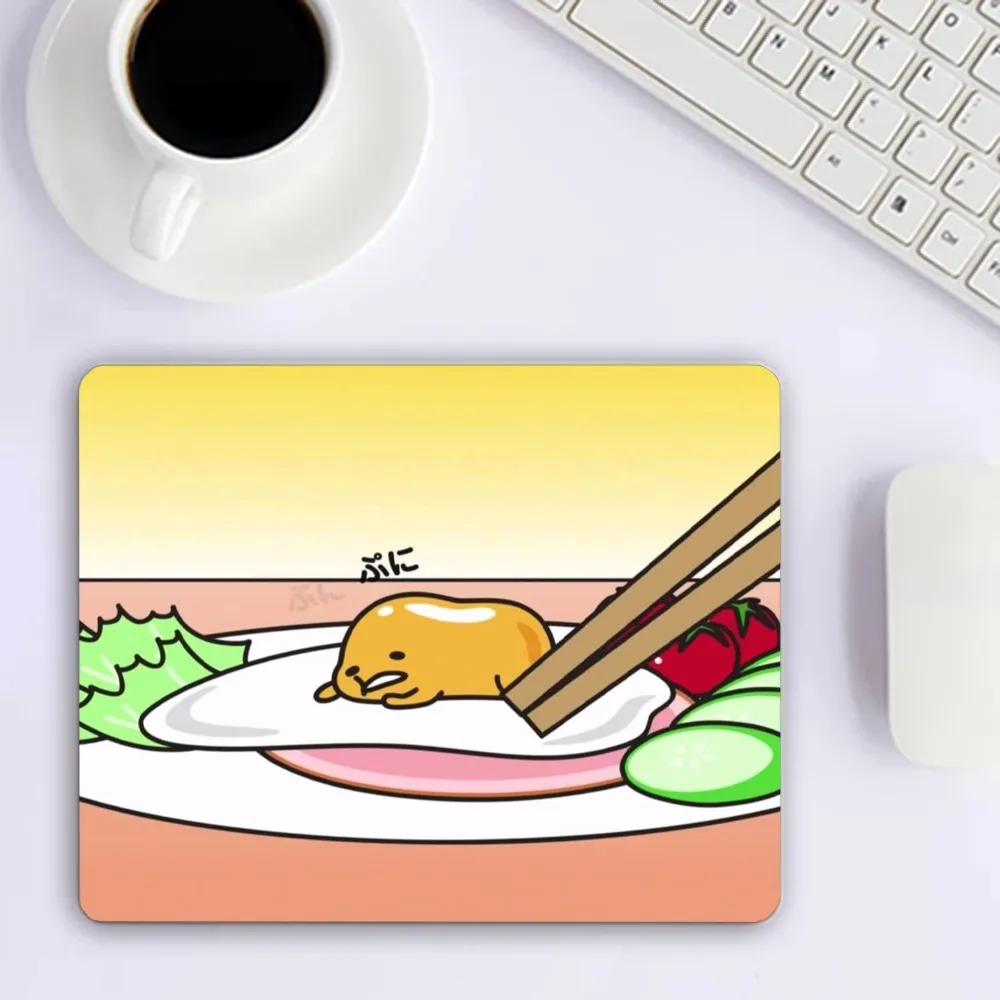 Gudetama Cute Mousepad Mousepad Game Pc Accessories Overlock MouseMat Computer Desk Mat