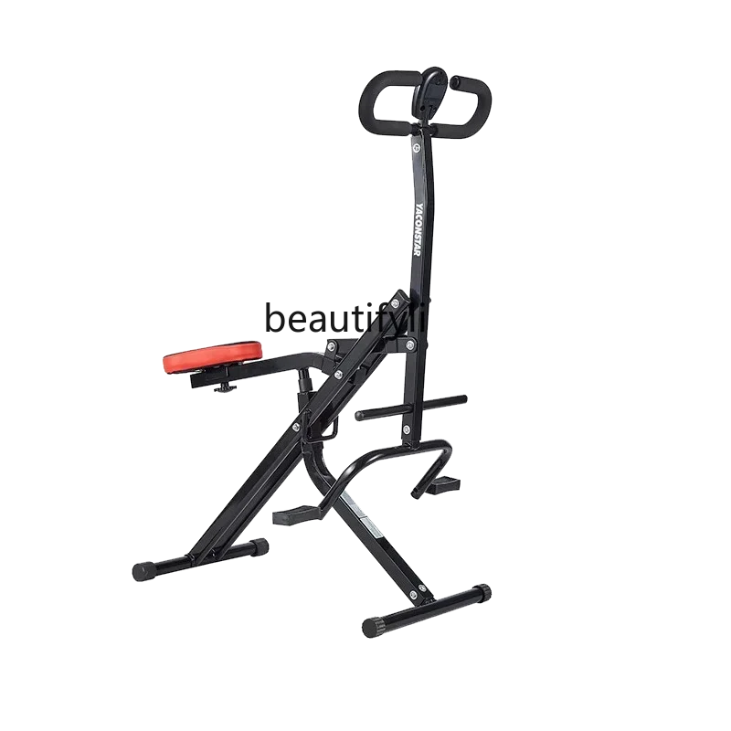 Horse Riding Machine Exercise Equipment Small Home Fitness Horse Riding Equipment Folding Sports Fitness Equipment