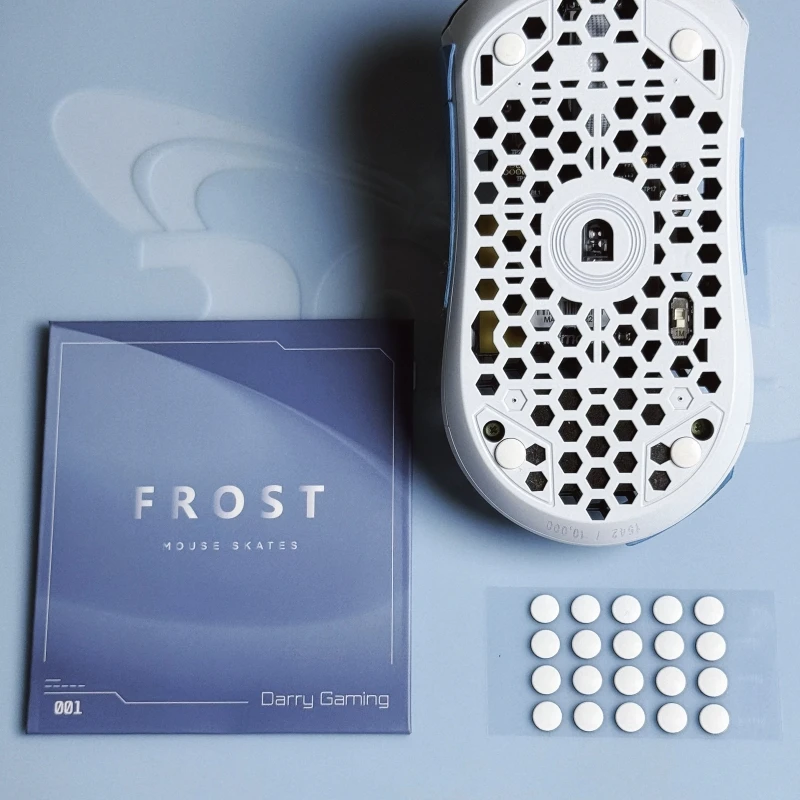 Darry Gaming Frost Dots Speed Type Silent Wear-resistant Mouse Feet Skates Smooth Universal DIY Small Round PTFE ICE Dot Glides