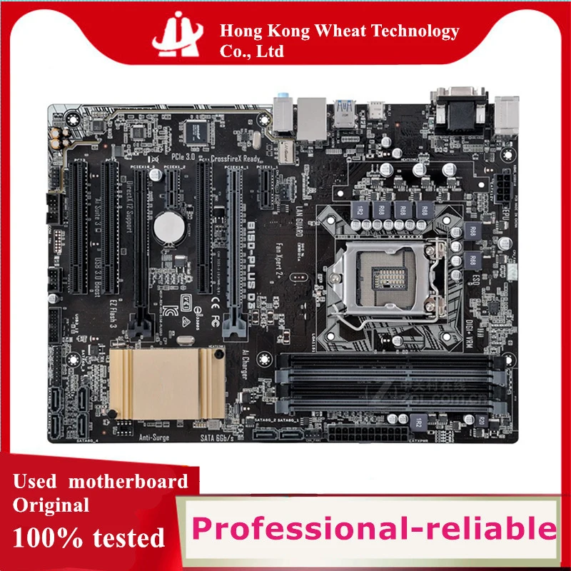 For Intel B150 B150-PLUS D3 motherboard Used original LGA 1151 LGA1151 DDR3 32GB USB2.0 USB3.0 SATA3 Desktop Mainboard