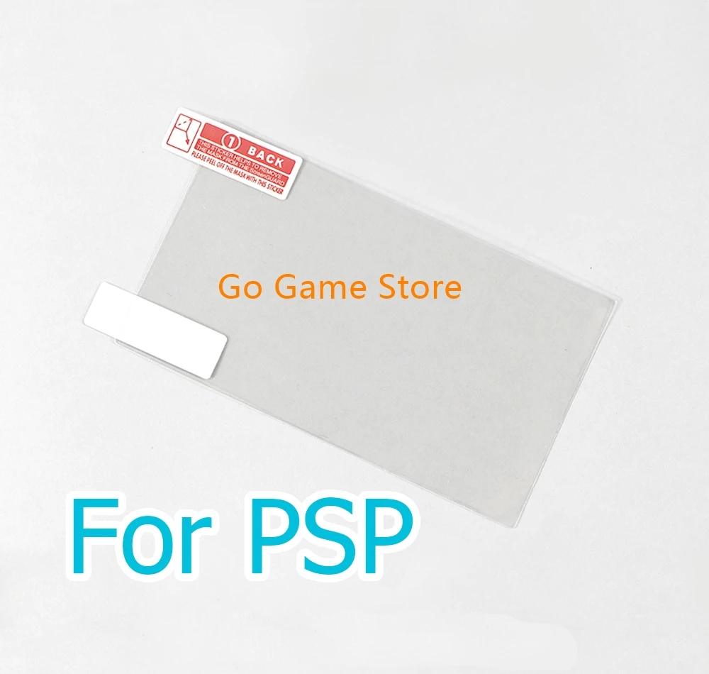 200pcs For PSP 1000 2000 3000 Transparent Clear Screen Protector Cover Clean Protective Film Without Package