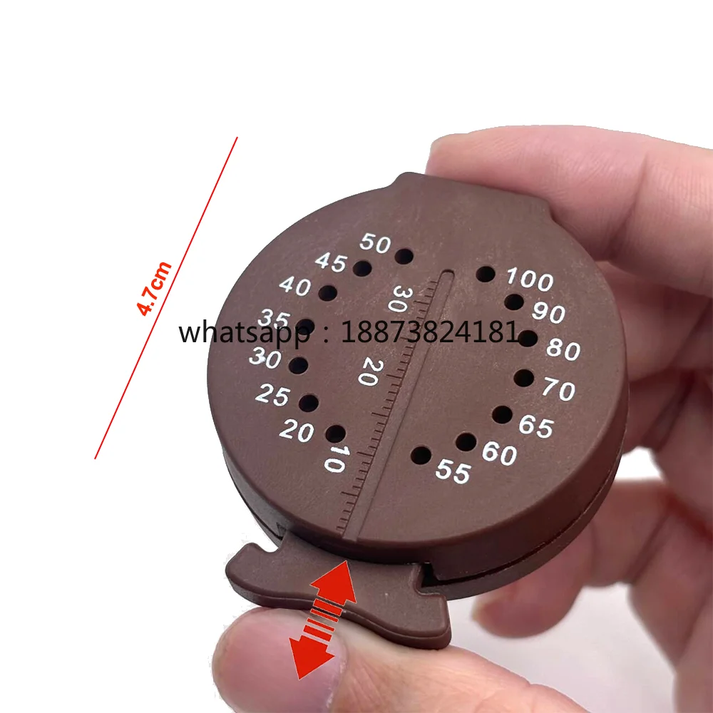 High Precision Endo Ruler Base Gutta Percha Cutter Calibration Tool for Dentists Material  fast shipping