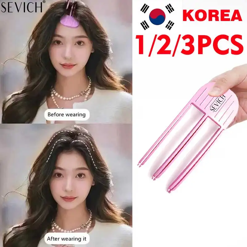 1/2/3pcs Korea New Roots Natural Fluffy Hair Clip No Heat Hair Curler Styling DIY Hair Styling Fluffiness Tool SEVICH Hair Care