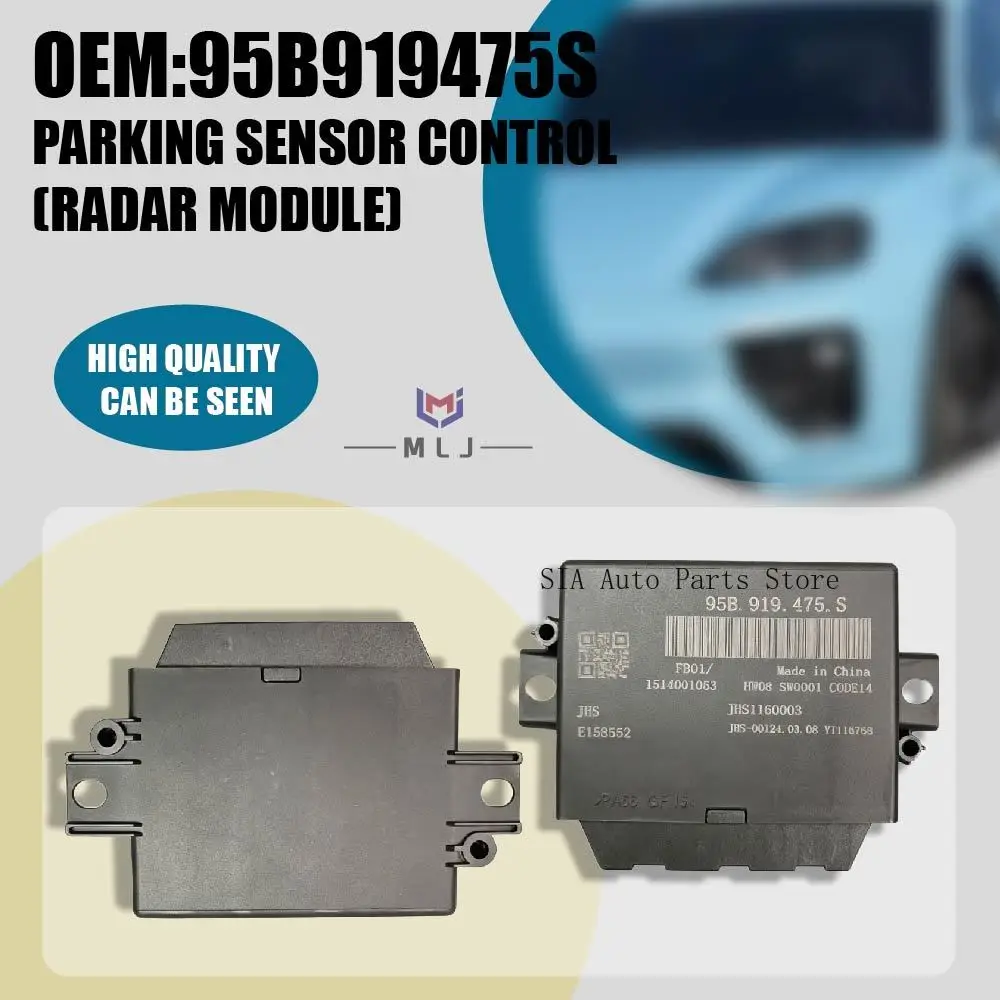 

OE 95B919475S For Porsche Macan 95B 2014-2021 718 Boxster 982 2017-2023 Parking Sensor Control Radar Module Reversing Radar Unit