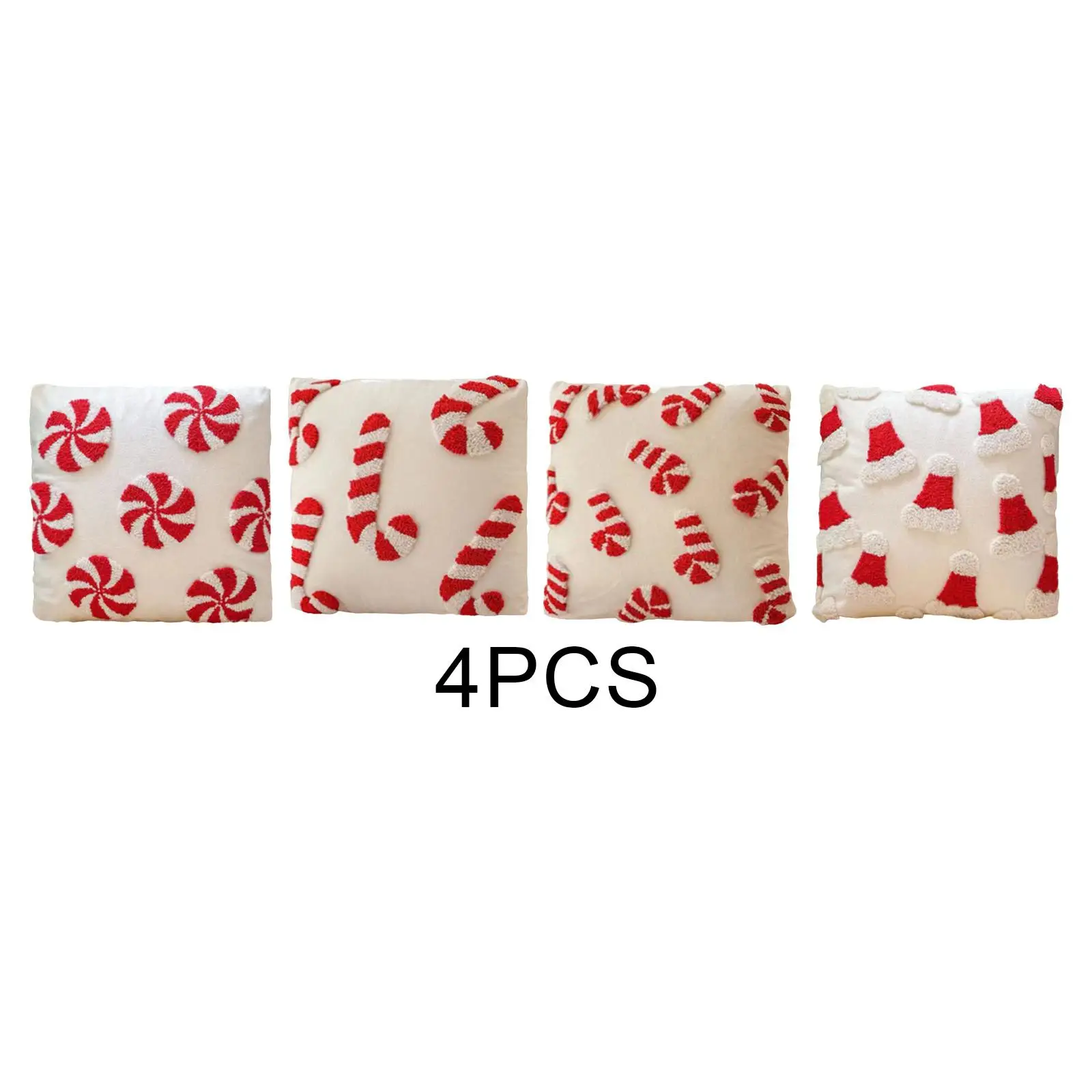 4Pcs Christmas Pillow Covers 18