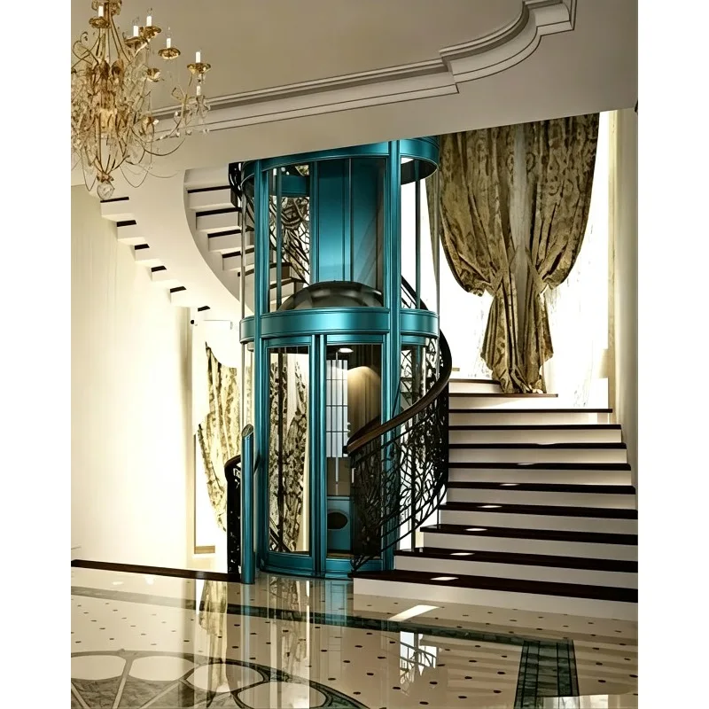 High Quality Elevator Lift Cheap Price Small Villa Apartment Passenger Elevator Stainless Steel Personal Elevator for Home House