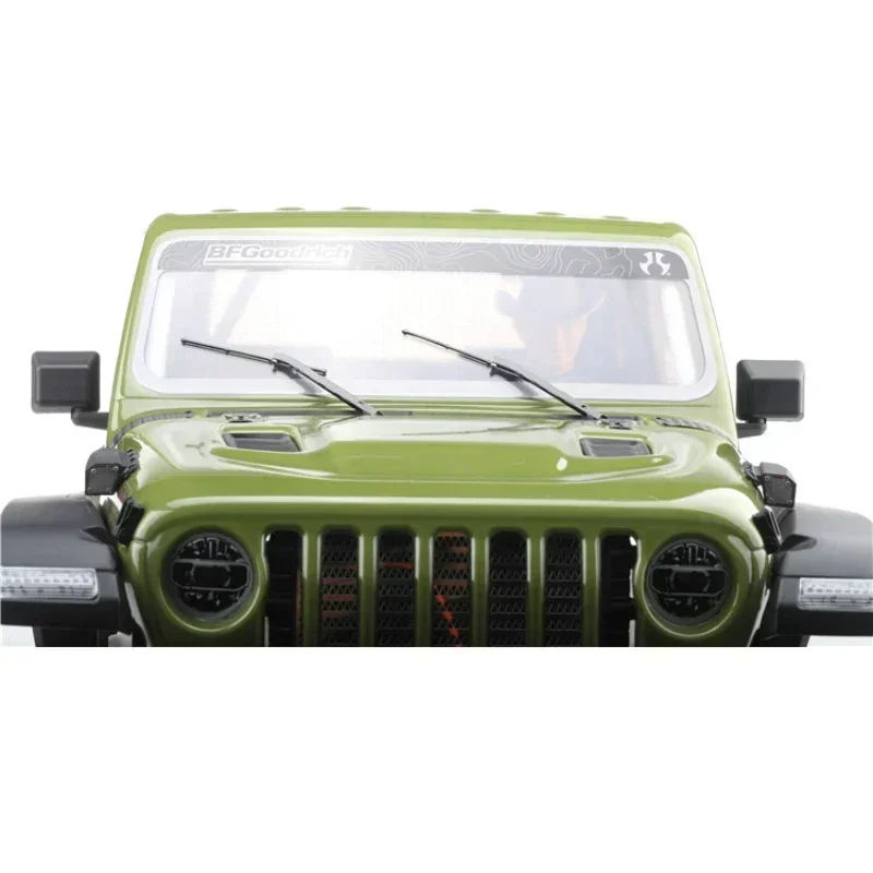 1/6 limpador tridimensional meta limpadores preto prata para axial scx6 wrangler jeep rc carro atualização acessórios peças