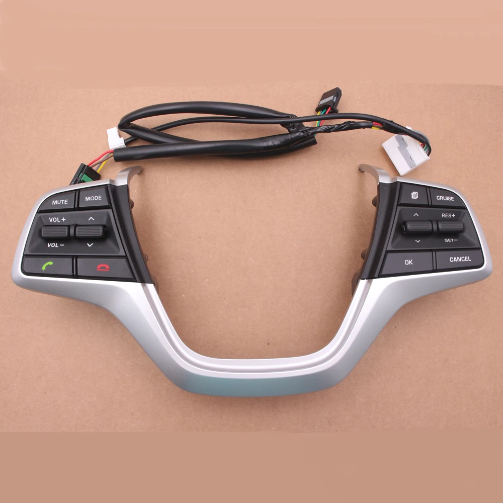 For Hyu-ndai Elantra AD 2016-2017   Avante multimedia control buttons Cruise control button Multifunction steering wheel button