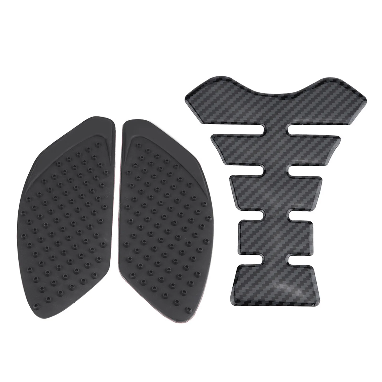 

Motorcycle Tanks Traction Pads Gas Tank Side Fuel Grip Pad With Fishbone Decal For YAMAHA R1 2009-2014 Motorcycles Accessories