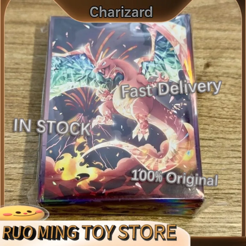 

PTCG Charizard Protective Case 67mm Teratization Window - Saifuka - Golden Body Limited Edition Glass Painting Style Card Case