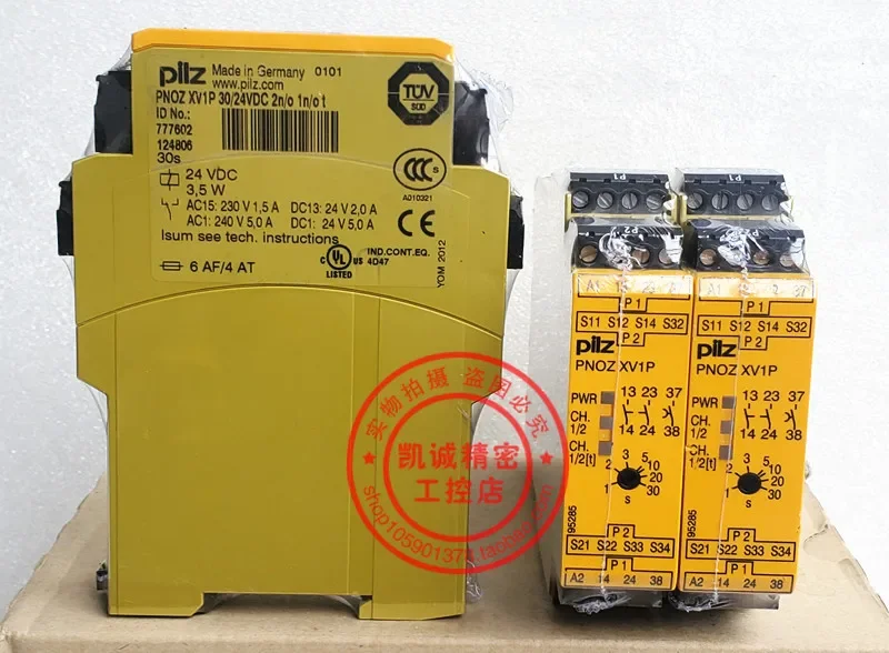 

2025.4 ОРИГИНАЛЬНОЕ БЕЗОПАСНОЕ РЕЛЕ PILZ PNOZ XV1P 777602 В НАЛИЧИИ 24 В постоянного тока