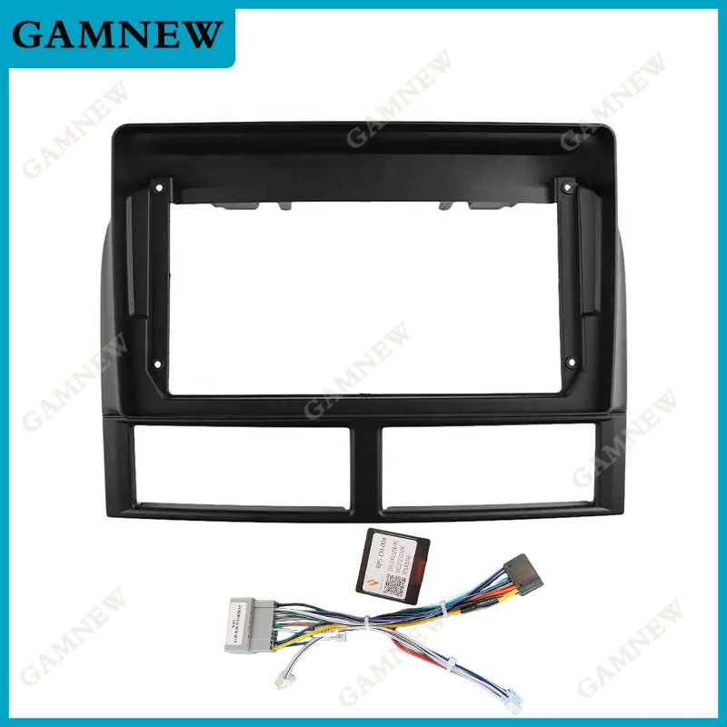 9 Inch Car Frame Fascia Adapter Canbus Box Decoder For Jeep Grand Cherokee 2 1998-2005 Android Radio Dash Fitting Panel Kit