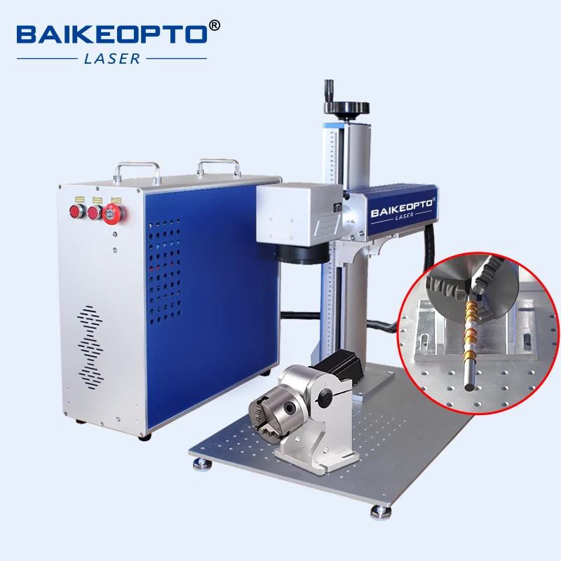 

Fiber Laser Source and Stainless Steel Laser Marking Machine for Label logo Keyboard