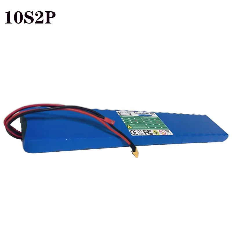 36V 7000mAh 10S2P 250W 450W 18650 Built-in Lithium Battery 15A BMS, Used as an Expansion Battery for Electric Scooter M365 Pro