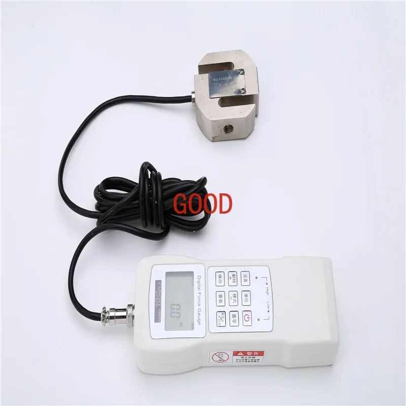 Haibao Portable Push-Pull Meter with a Digital Display, HG-20K Push Tension Meter, Digital Dynamometer