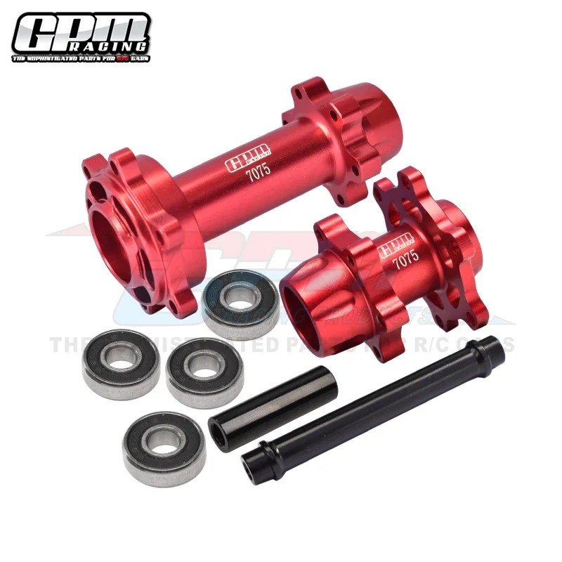 GPM LOSI-1/4 PROMOTO-MX Accesorios de actualización de ajuste de motocicleta Juego de bujes delanteros y traseros grandes # MX0067Codamiento