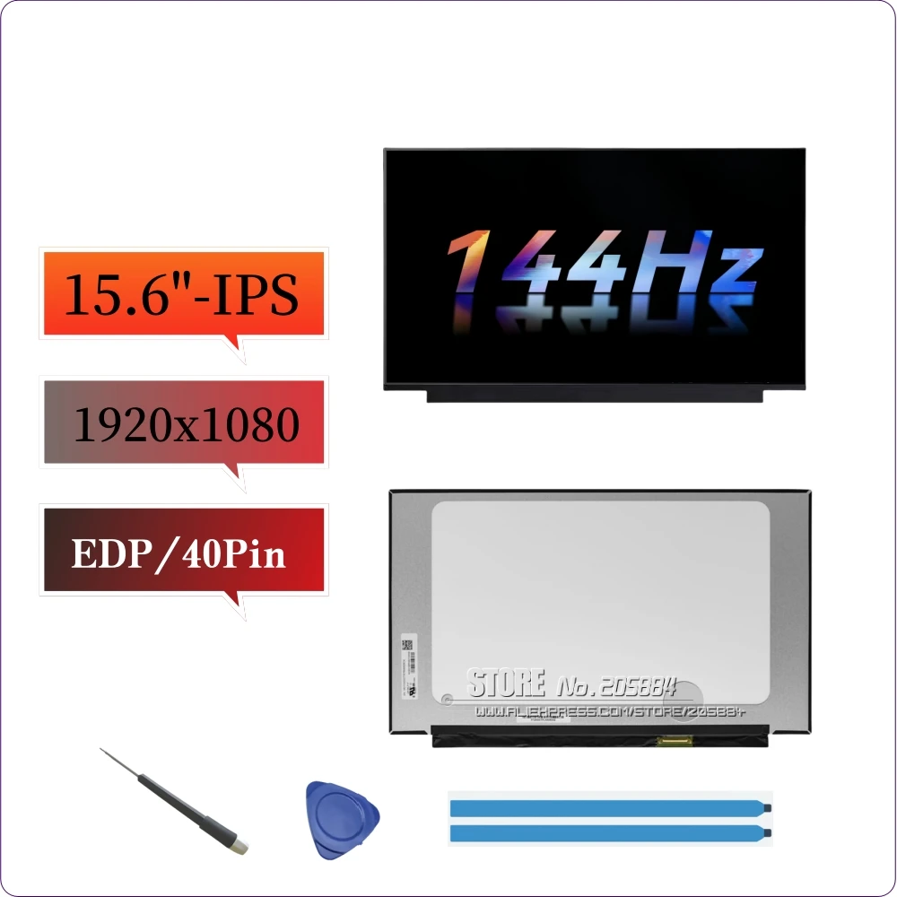 

For Msi GF65 GS65 GF65 GF66 GL65 GP65 GS66 15.6"laptop screen 1920x1080 40Pin