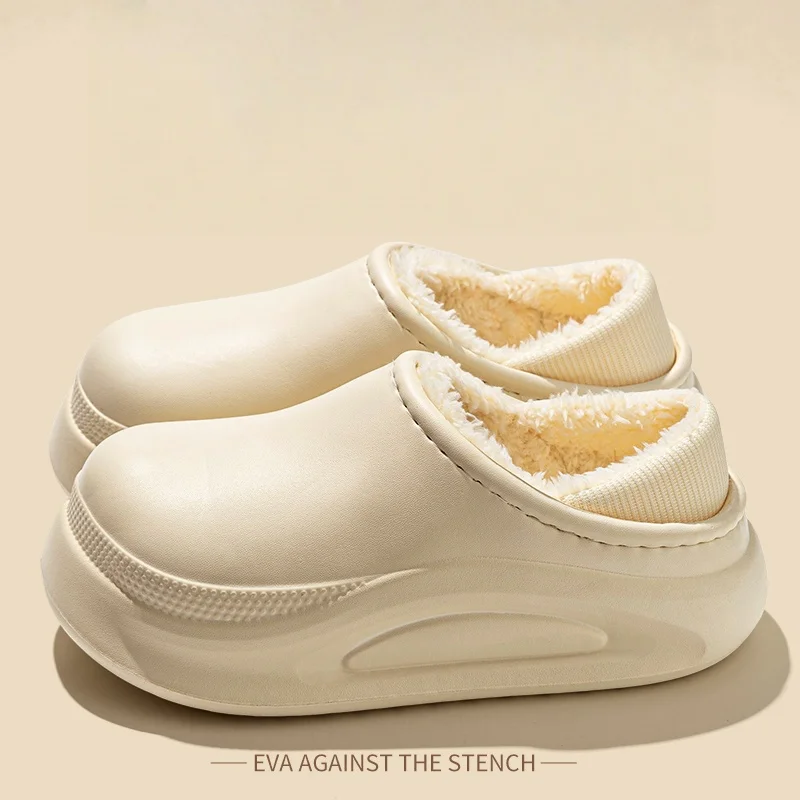 2025 nuove pantofole invernali da uomo e da donna con suola in memory foam scarpe da tetto ultraleggere antiscivolo calde e confortevoli