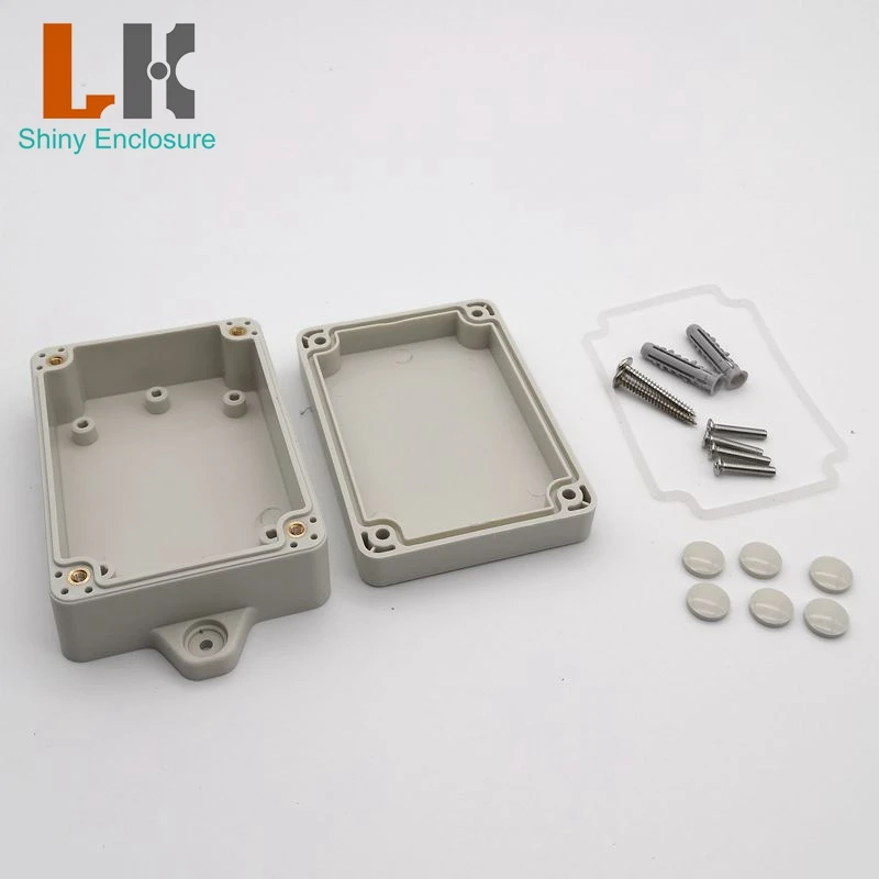 LK-BWP13 High Quality Abs ip68 Plastic Abs Waterproof DIY Electronic Control Switch Desktop Instrument Junction Box 111x62x33mm