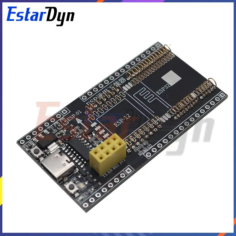 Estardyn ESP8266 ESP32-WROVER Development Board Test Programmer Socket Downloader for ESP-01 ESP01S ESP12 ESP32