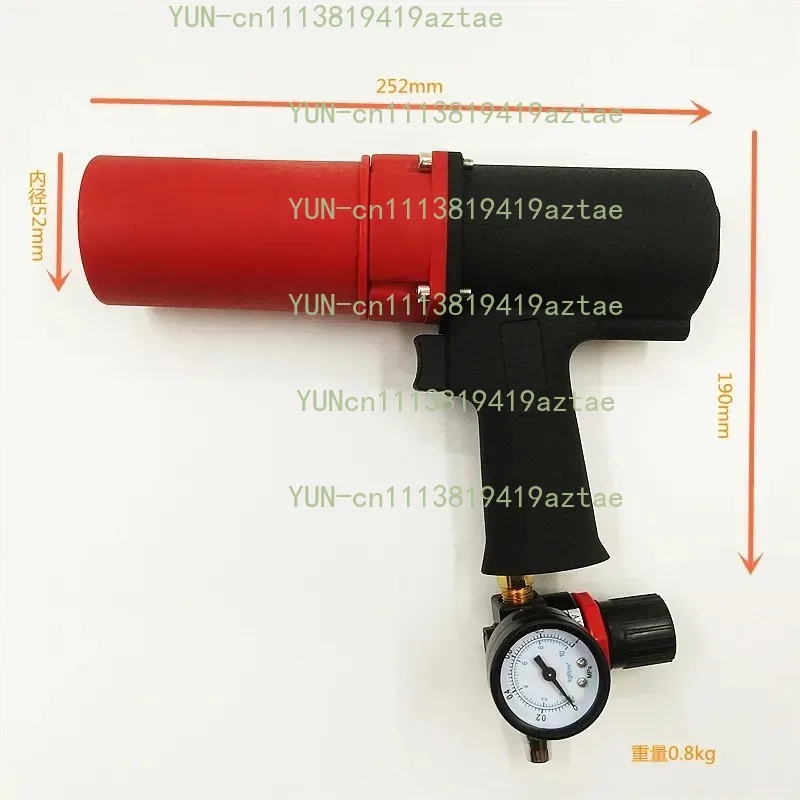 Pneumatic 310ml Caulking Dispensing Tool, Silicone Adhesive Sealing Jig for Door Edge Sheet Metal Joint Filling Work
