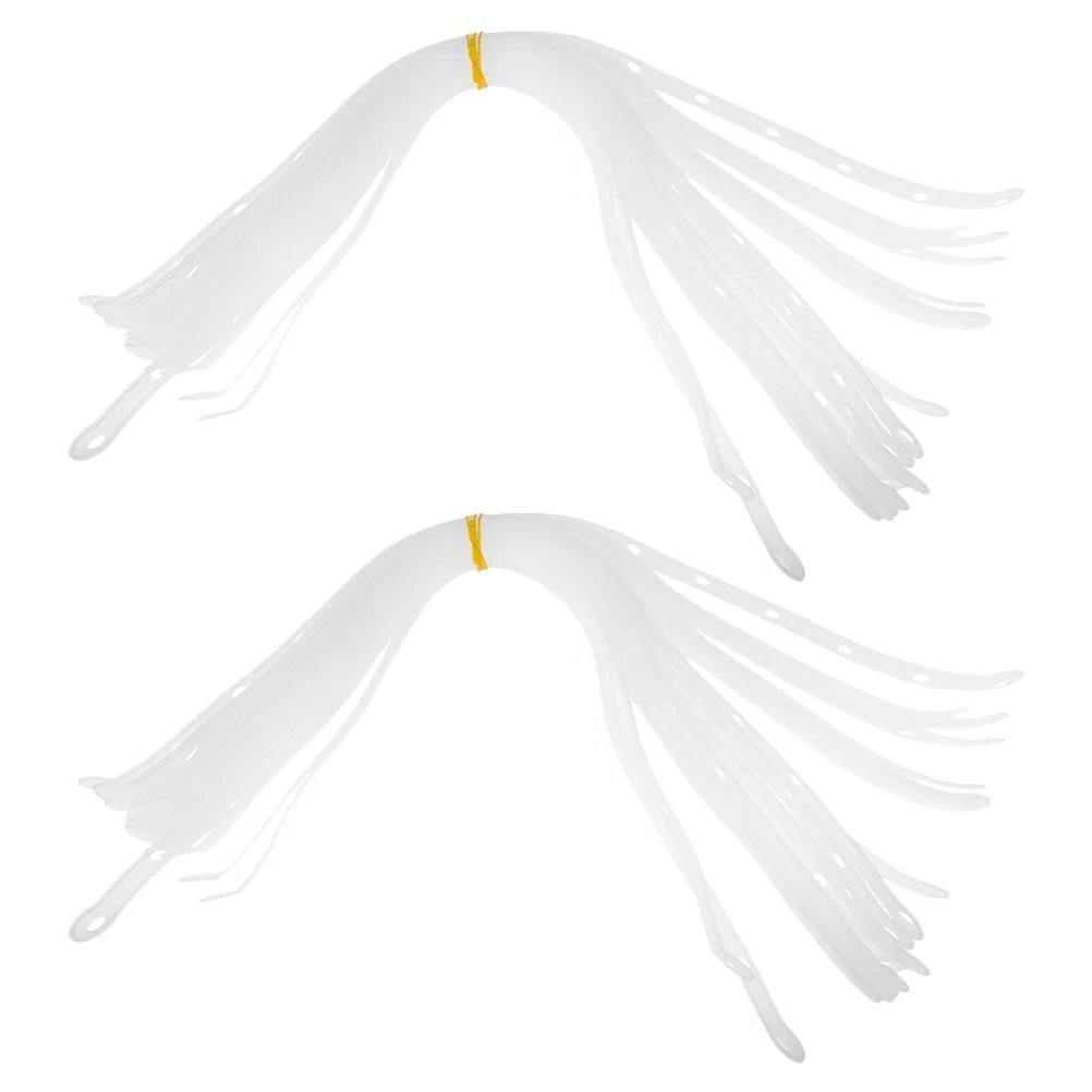 30 Pcs Hanger Connection Strip Plastic Hanging Display Strips Clothing for Retail Displaying
