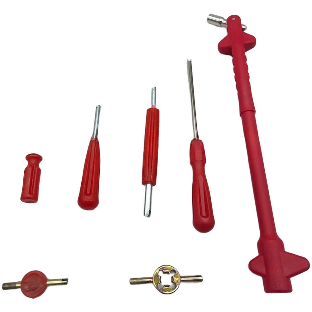 

For Bike Valve Core Wrench Dual Head for For AMERICAN Style Tire Valve Stems Metal 5.5 cm x 1.8 cm Easy Storage and Transport