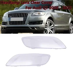 Car Front Headlight Cover For Audi Q7 2006-2015 Headlamp Lampshade Lampcover Head Lamp Light Covers Lens Shell 4L0941029