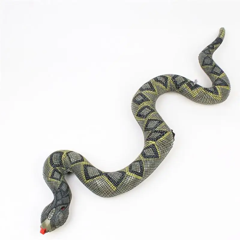 【Buy New】6PCS PVC Inflatable Pool Snake for False Inflatable Snakes for Garden Props to Scare Birds Squirrels