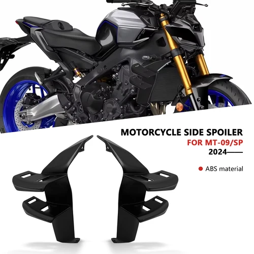 Para MT-09 MT09 SP 2024 2025 + alas laterales carenados laterales alerones laterales alerones de motocicleta alas aerodinámicas nuevos accesorios