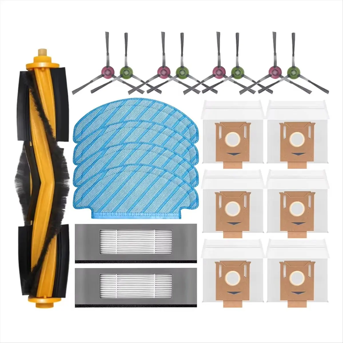 

BBNV для ECOVACS Deebot T8 AIVI T9 AIVI N8 Pro AIVI N9 N10 N10 Plus, аксессуары, основная щетка, боковая щетка, фильтр, мешок для пыли, фильтр