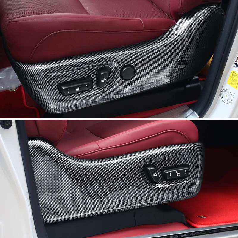 For LexusGX460 2010-2023 2022 Seat Adjustment Panel Cover GX  Interior Decoration  Modification Protection Accessories