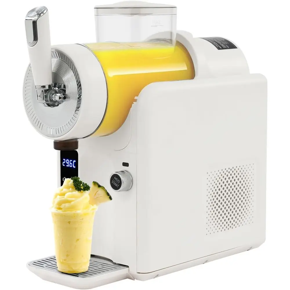 

Slushie hine, 185W 0.48GAL 5-es rozen Drink hine Shaved Ince hine or Home Countertop Ice Cream Maker with Sel-Cleaning unction o