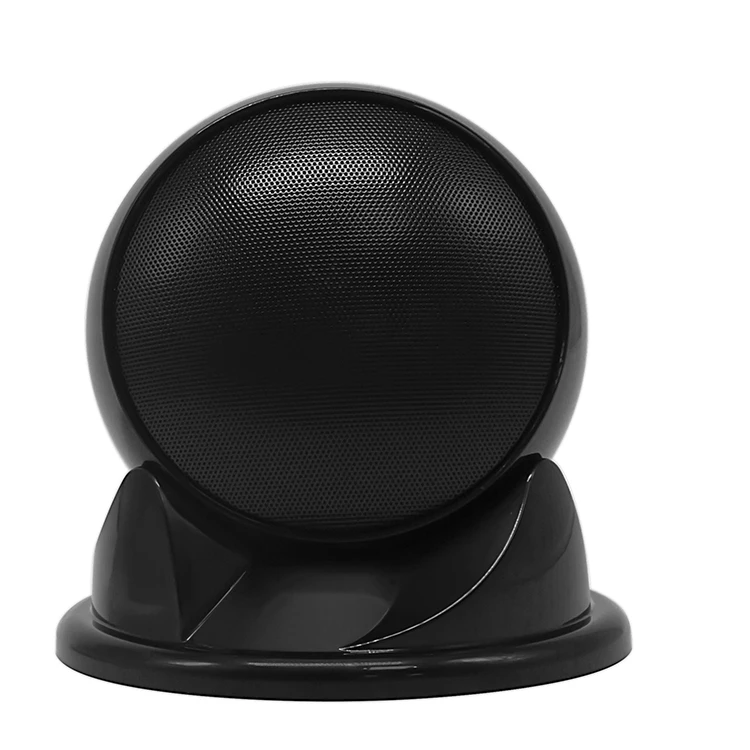 DEKEN SLIM3 WH/BK Good Sound Quality Desktop Coaxial Speaker 8 Ohm 20 Watts Multifunction Split Spherical Speaker For Study Room