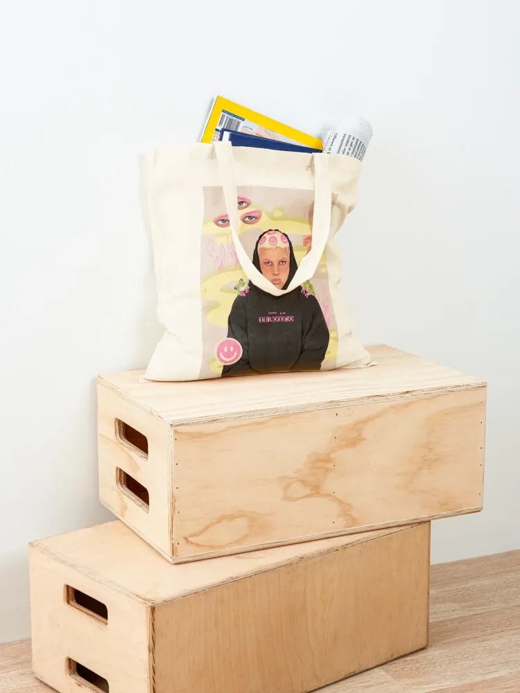 Illustration aesthetic Marc Segui Tote Bag Custom bag Eco bag woman shopping canvas tote bags