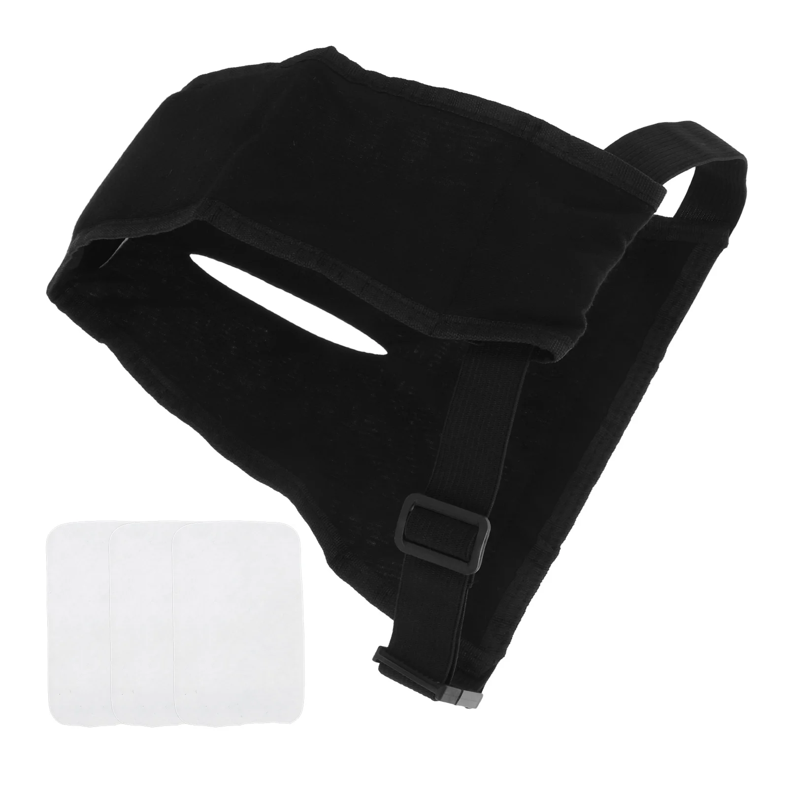 

Leak Proof Reusable Diapers Washable Pet Physiological Pants Comfortable Material Indoor Outdoor Use Black Size M L Xl Dog