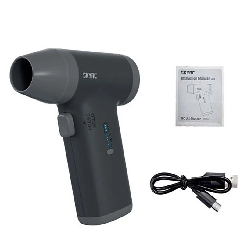SKYRC RC AirDuster Wireless Air Blower for RC Cars, Dust Remover, 6 Speed Settings