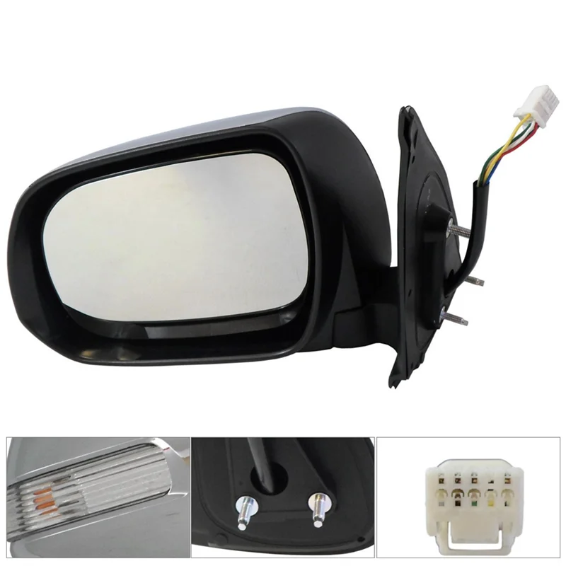 

Efficientt-Car Rearview Mirror Assy For Toyota Hilux VIGO 2011-2015 Side Mirror LHD