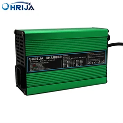 14.6V 10A Charger Smart Aluminum Case Is Suitable For 4S 12.8V  Outdoor  LiFePO4 Battery 12V Charger  Plug Can Be Cutable OHRIJA