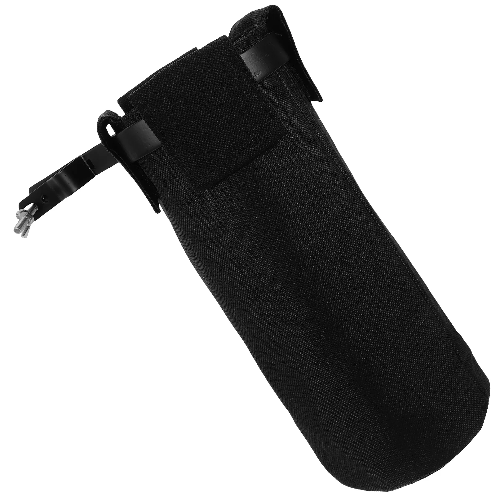 

Drum Stick Bag Holder Drumstick with Shoulder Strap Organizer Storage Drumsticks Black Accessory