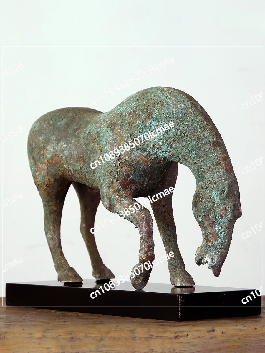 Jewelry Bronze Horse Antique Retro Twelve Zodiac Animals