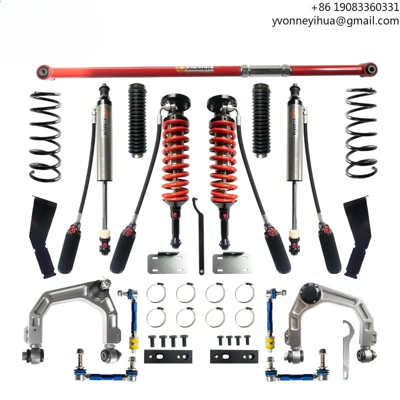 

Aumer Prado 120 150 готов к отправке внедорожный амортизатор подъемник 2 дюйма 4x4 комплект подвески для TOYOTA Land Cruiser