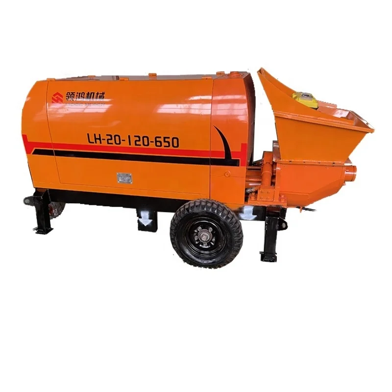 concrete pump truck  Concrete Pump Cement Mortar Spray Pump Machine Mortar Spray Machine