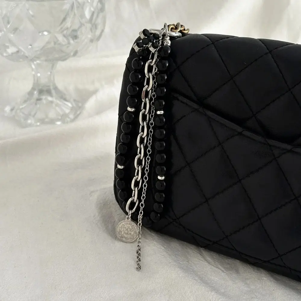 

Элегантный металлический брелок из бисера с жемчугом, персиковое сердце, украшение с кисточкой, цепочка для сумки из бисера, брелок с кисточкой, подарки