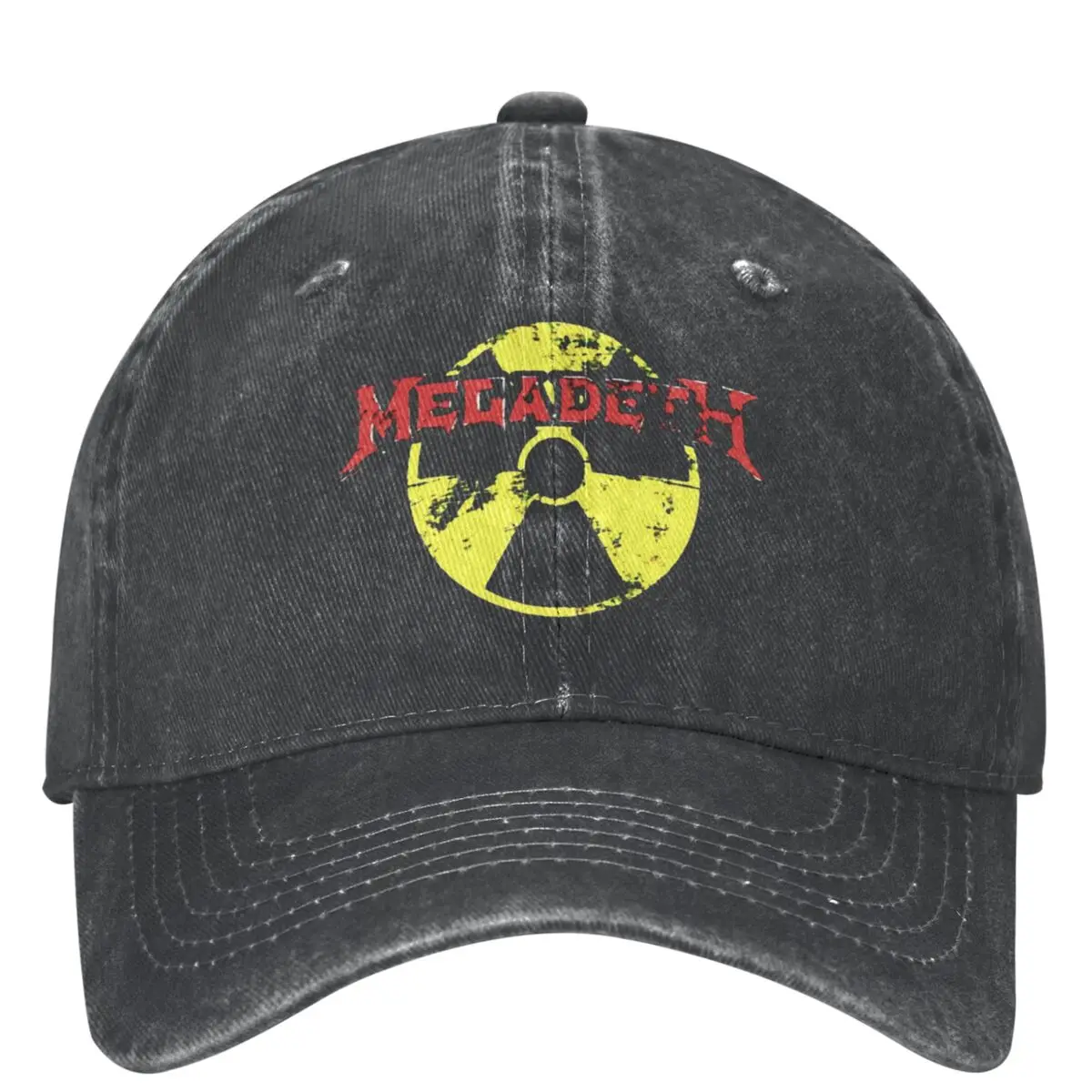 Trigometron MEGADETHs Heavy Rock Music Band Baseball Cap Outfits For Men Women Classic Distressed Washed Hats Dad Hat Adjustable