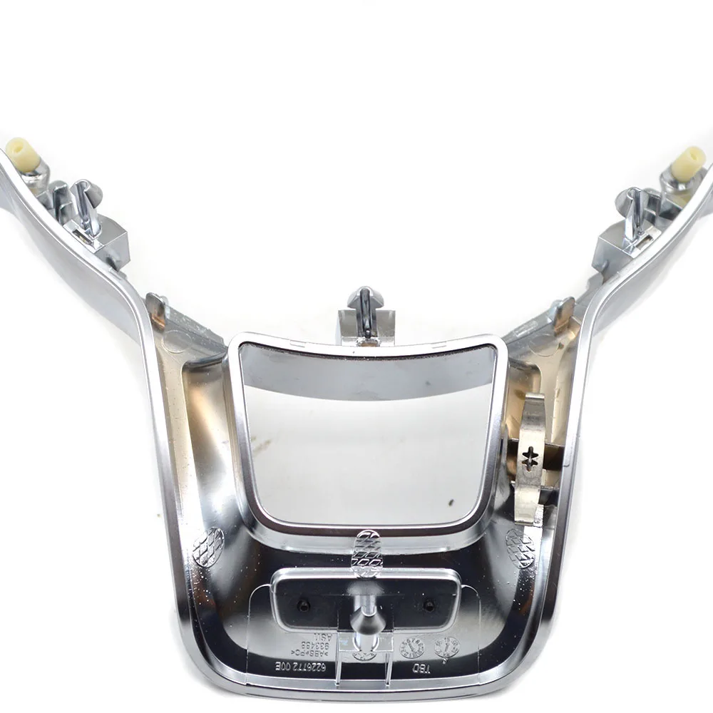 For VW Golf MK6 MK7 7.5 GTI R Polo custom Rline sport steering wheel button frame Chrome silver 5NG 419 685 5NG419685