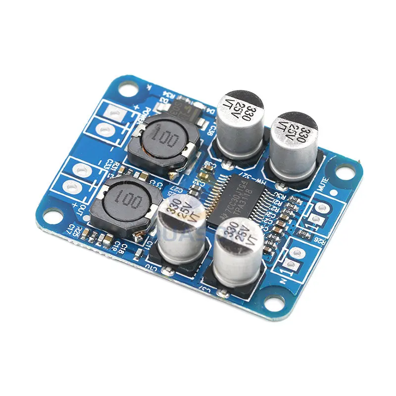 DC8-24V TPA3118 PBTL 60W Mono Digital Audio Amplifier Board AMP Module Chip 1X60W 4-8 Ohms Replace TPA3110 For Arduino