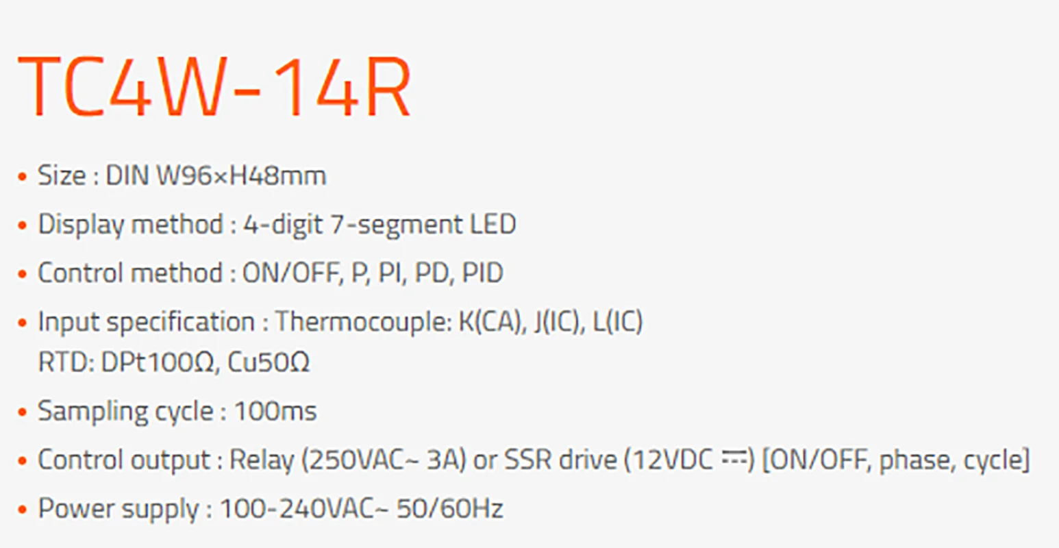 Autonics Original new product TC4W-14R TC4W-24R TC4W-N4N TC4W-N4R  autonics temperature controller